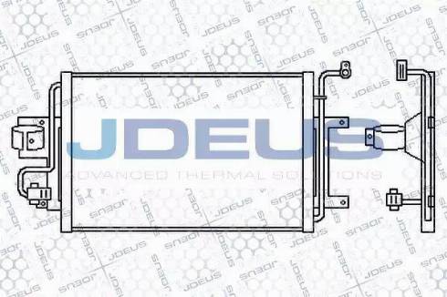 Jdeus 701M06 - Condensateur, climatisation droxauto.com