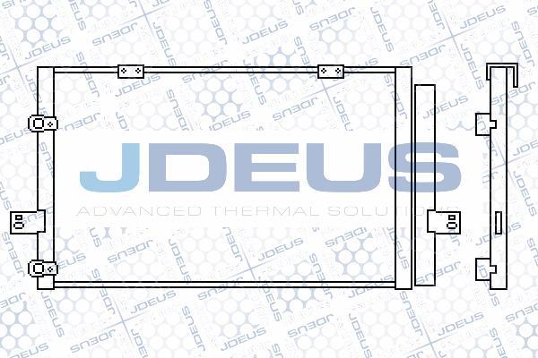 Jdeus 702M19 - Condensateur, climatisation droxauto.com