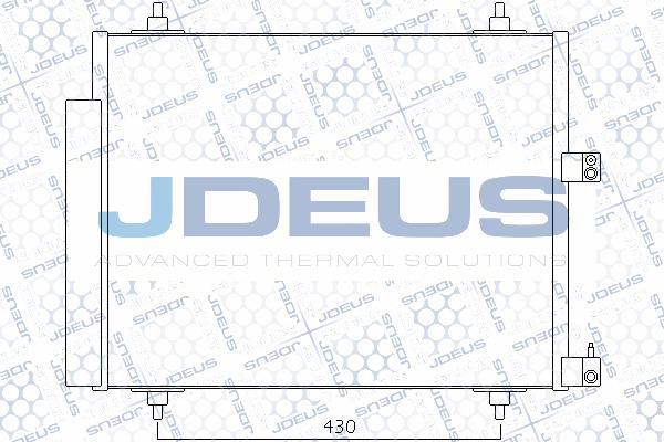Jdeus 707M26 - Condensateur, climatisation droxauto.com