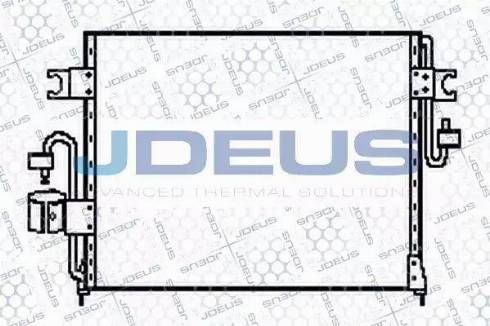 Jdeus 719M47 - Condensateur, climatisation droxauto.com