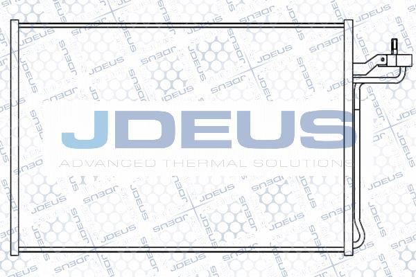 Jdeus 731M18 - Condensateur, climatisation droxauto.com