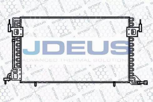 Jdeus 721B21 - Condensateur, climatisation droxauto.com