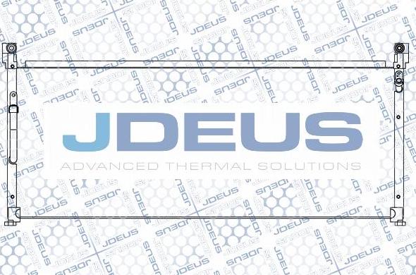 Jdeus 728M64 - Condensateur, climatisation droxauto.com