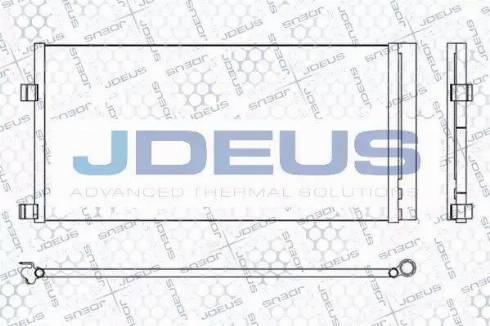 Jdeus 723M87 - Condensateur, climatisation droxauto.com