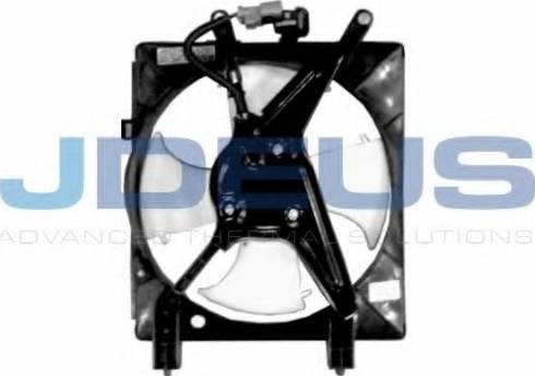 Jdeus EV13M241 - Ventilateur, condenseur de climatisation droxauto.com