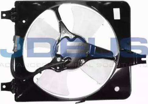 Jdeus EV13M231 - Ventilateur, condenseur de climatisation droxauto.com