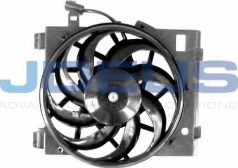 Jdeus EV200711 - Ventilateur, condenseur de climatisation droxauto.com