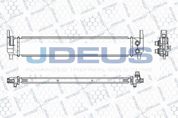 Jdeus M-030058X - Radiateur basse température, intercooler droxauto.com