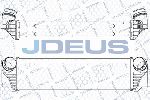 Jdeus M-805082A - Intercooler, échangeur droxauto.com