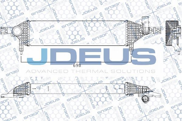 Jdeus M-819079A - Intercooler, échangeur droxauto.com