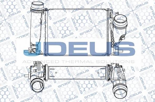 Jdeus M819078A - Intercooler, échangeur droxauto.com