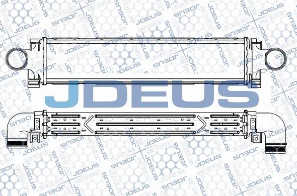 Jdeus M-831057A - Intercooler, échangeur droxauto.com