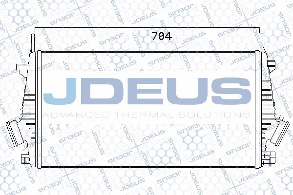 Jdeus M-820113A - Intercooler, échangeur droxauto.com