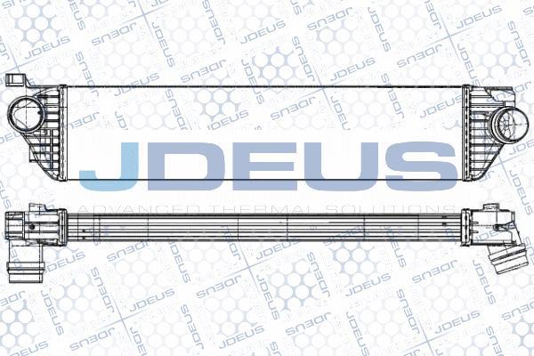 Jdeus M-823111A - Intercooler, échangeur droxauto.com