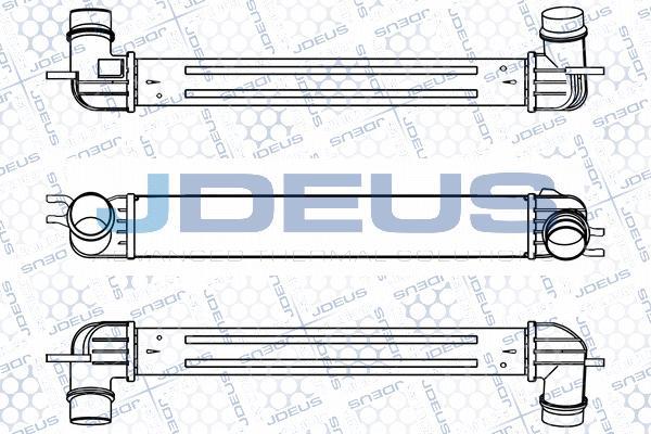 Jdeus M-870004A - Intercooler, échangeur droxauto.com