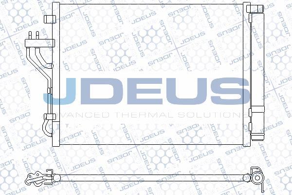 Jdeus M-7540440 - Condensateur, climatisation droxauto.com