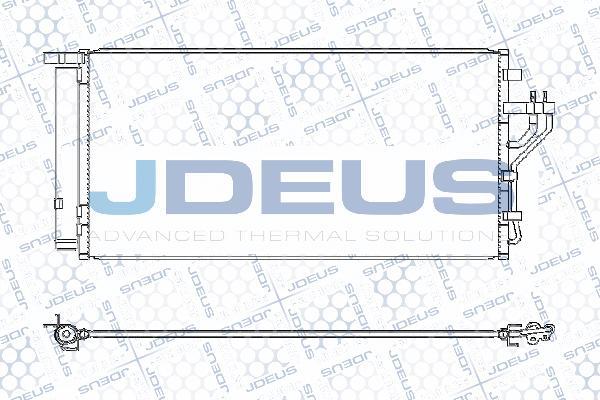 Jdeus M-7540470 - Condensateur, climatisation droxauto.com