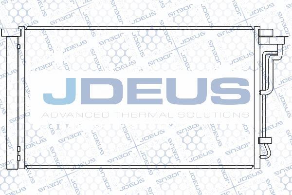 Jdeus M-7540630 - Condensateur, climatisation droxauto.com