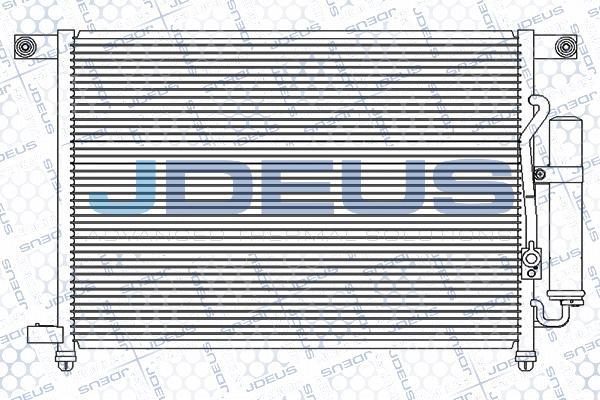 Jdeus M-756010A - Condensateur, climatisation droxauto.com