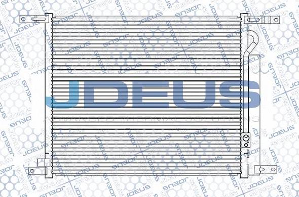 Jdeus M-7560130 - Condensateur, climatisation droxauto.com