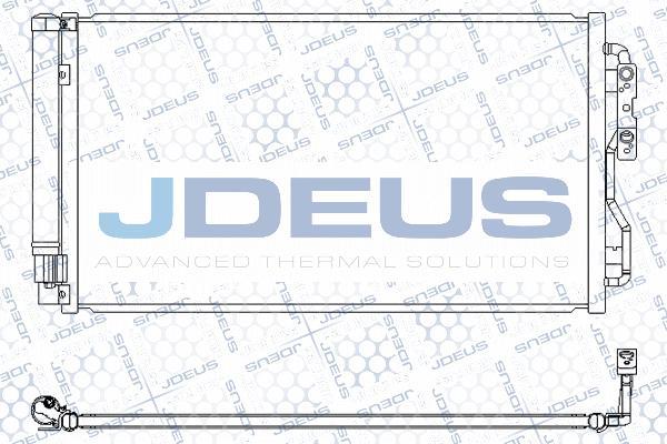 Jdeus M-7050790 - Condensateur, climatisation droxauto.com