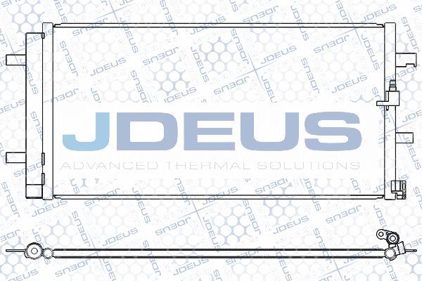 Jdeus M-7010431 - Condensateur, climatisation droxauto.com