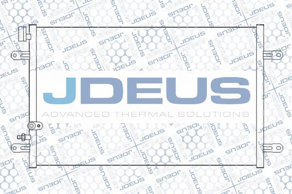 Jdeus M-7010220 - Condensateur, climatisation droxauto.com