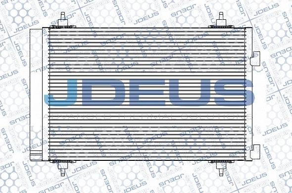 Jdeus M-7070140 - Condensateur, climatisation droxauto.com