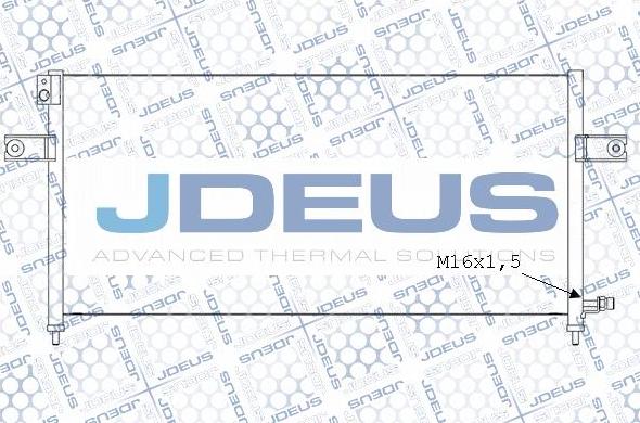 Jdeus M-7190530 - Condensateur, climatisation droxauto.com