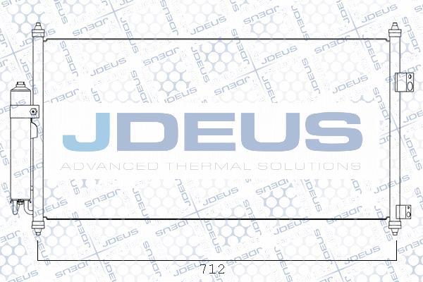Jdeus M-7190830 - Condensateur, climatisation droxauto.com