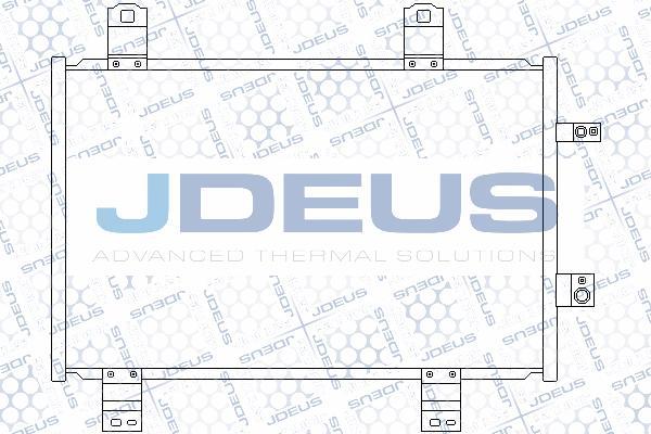 Jdeus M-7160070 - Condensateur, climatisation droxauto.com