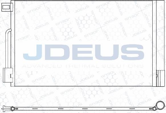 Jdeus M-7111280 - Condensateur, climatisation droxauto.com