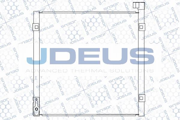 Jdeus M-7130160 - Condensateur, climatisation droxauto.com