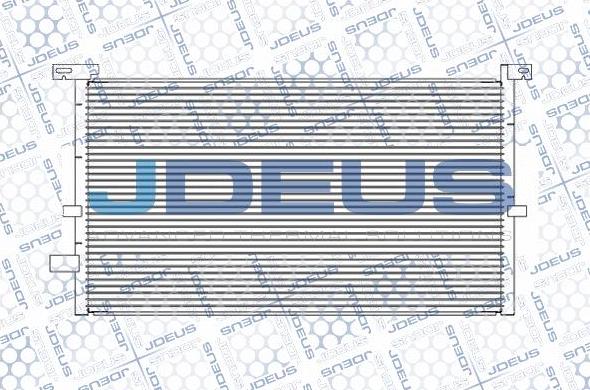 Jdeus M-7121130 - Condensateur, climatisation droxauto.com