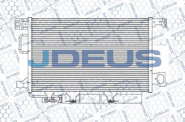 Jdeus M-7170580 - Condensateur, climatisation droxauto.com
