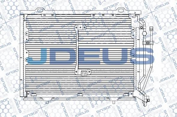 Jdeus M-7170320 - Condensateur, climatisation droxauto.com