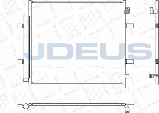 Jdeus M-7300770 - Condensateur, climatisation droxauto.com