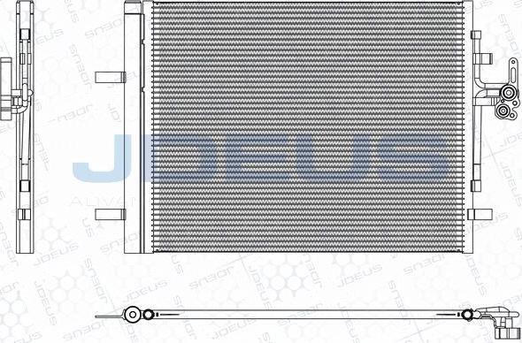 Jdeus M-7310560 - Condensateur, climatisation droxauto.com