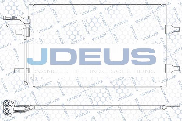 Jdeus M-7310580 - Condensateur, climatisation droxauto.com