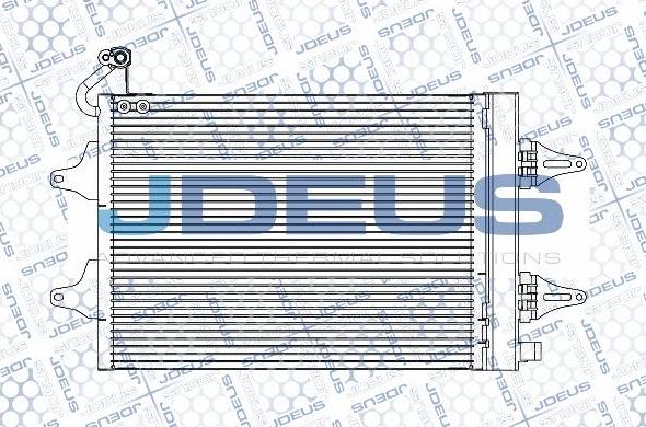Jdeus M-7250080 - Condensateur, climatisation droxauto.com