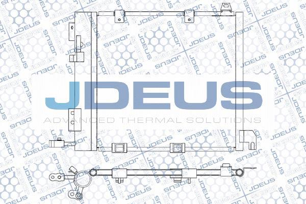Jdeus M-7200780 - Condensateur, climatisation droxauto.com