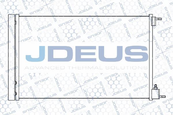 Jdeus M-7201130 - Condensateur, climatisation droxauto.com