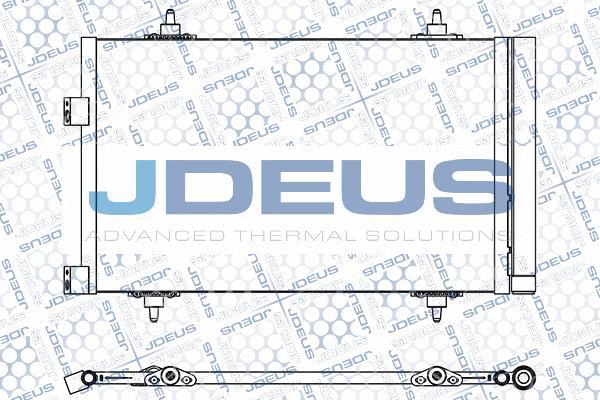 Jdeus M-7210510 - Condensateur, climatisation droxauto.com