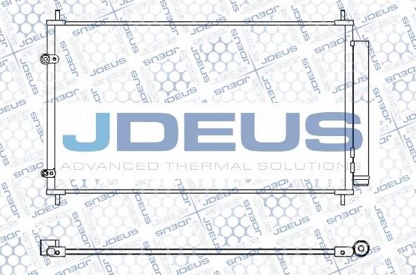 Jdeus M7280930 - Condensateur, climatisation droxauto.com