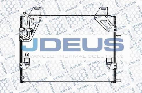Jdeus M-728085A - Condensateur, climatisation droxauto.com