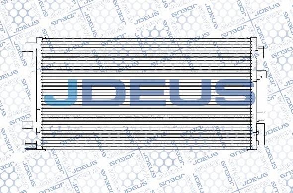 Jdeus M-7230900 - Condensateur, climatisation droxauto.com