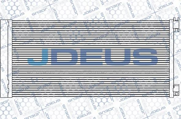 Jdeus M-7231150 - Condensateur, climatisation droxauto.com