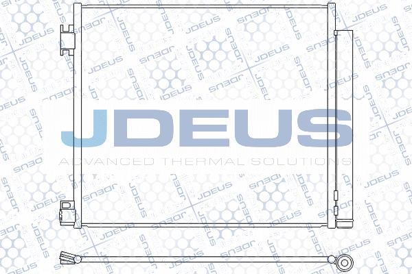 Jdeus M-7231180 - Condensateur, climatisation droxauto.com