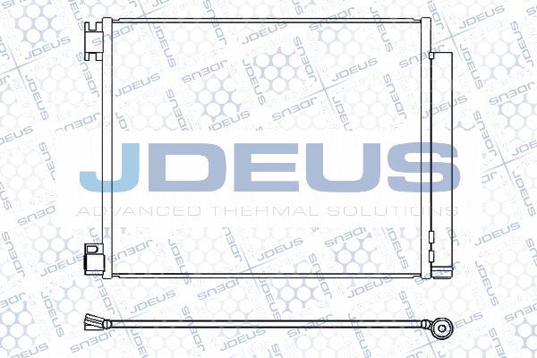 Jdeus M-7231310 - Condensateur, climatisation droxauto.com