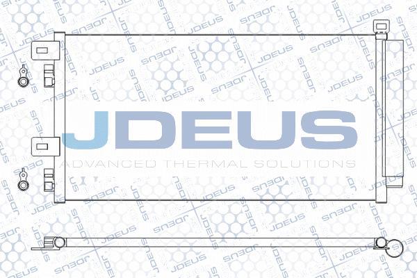 Jdeus M-7700000 - Condensateur, climatisation droxauto.com